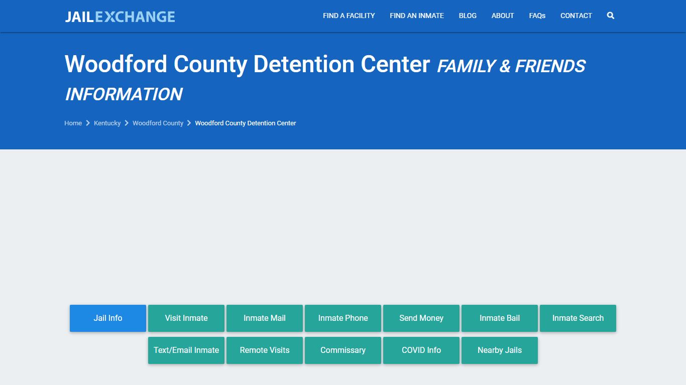 Woodford County Detention Center KY | Booking, Visiting, Calls, Phone